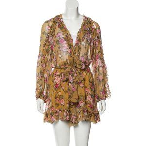Zimmermann Silk Floral Romper